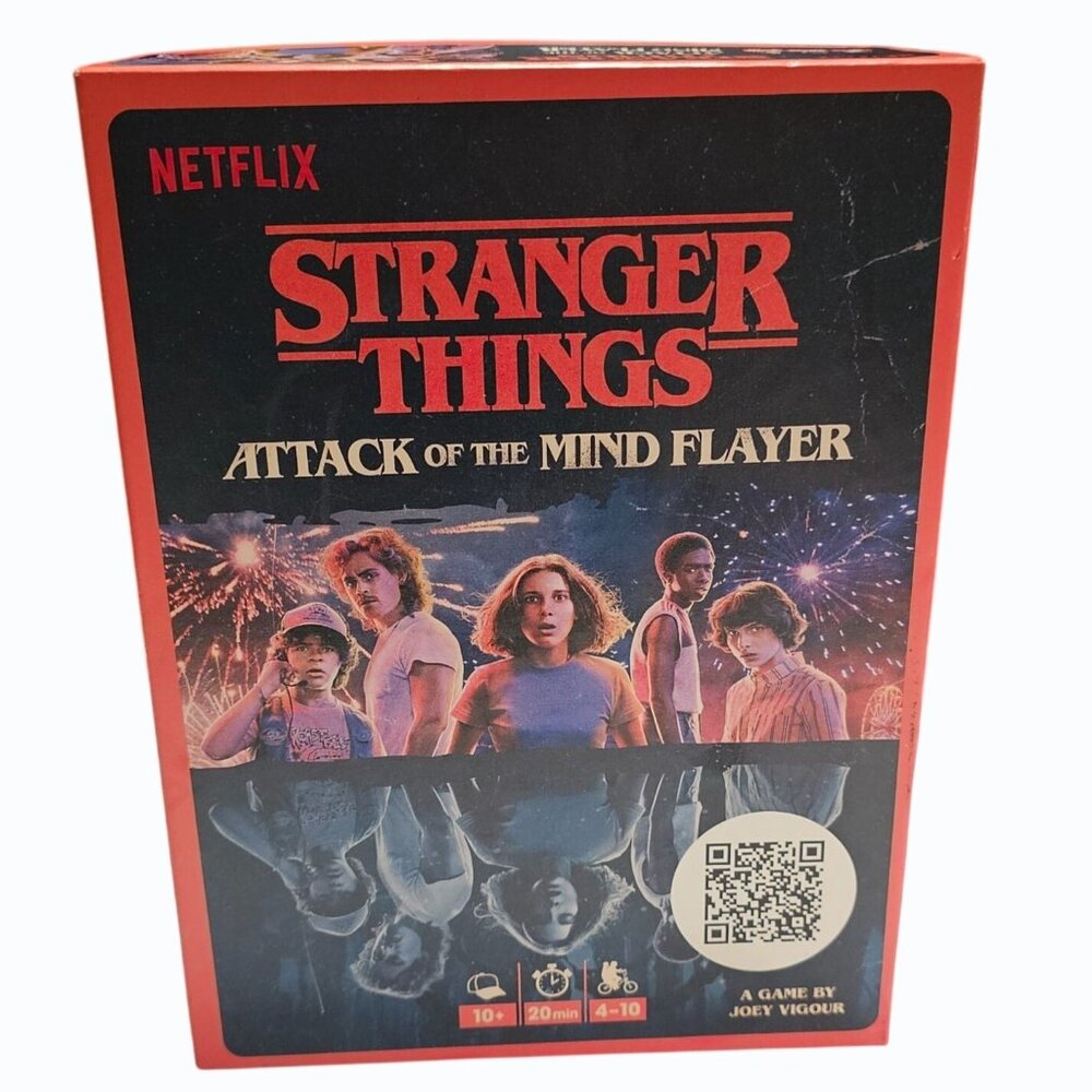 Netflix Stranger Things: Attack of the Mindflayer  Card Game Colorblind Friendly